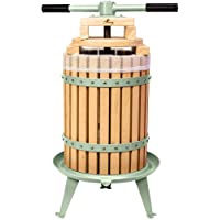 Primrose Prensa para fruta- sidra- bayas- vino - Elaboración casera de bebidas- herramienta de jardín- acero- 18 L